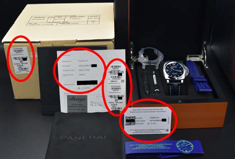 panerai serial number check|pam guard warranty check.